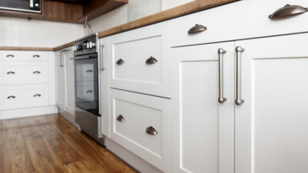 kitchen base cabinets underneath doors is not the same as the cabinet why (1)