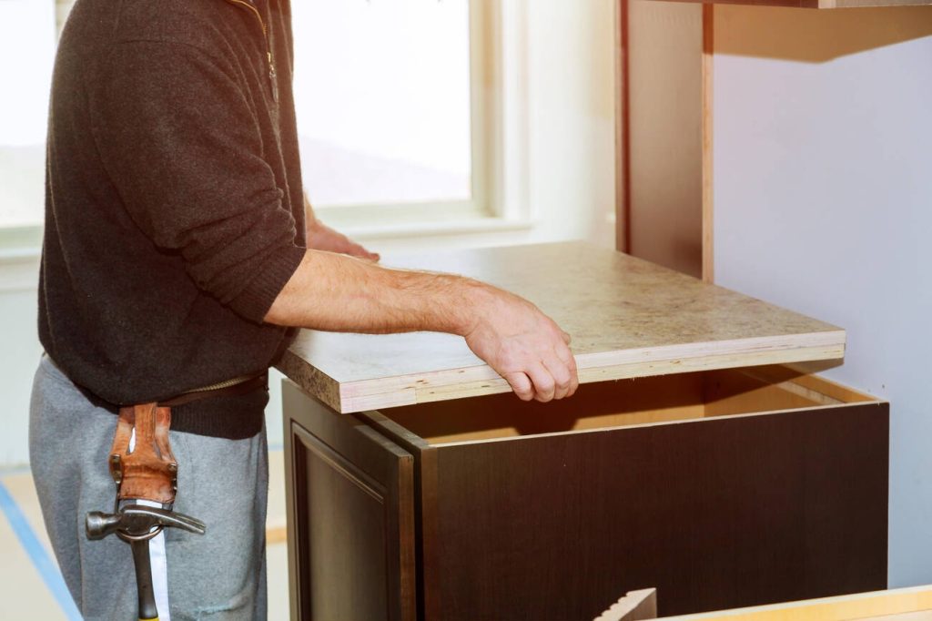 How do I know if my cabinets are laminate?