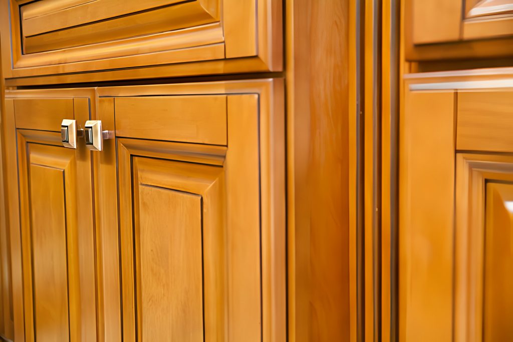 What is an alternative to inset cabinets?